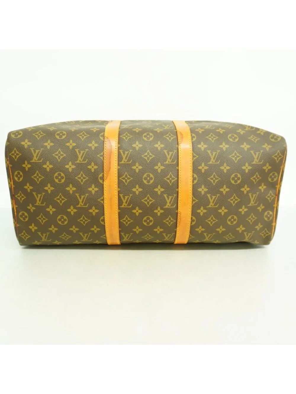 Louis Vuitton Boston Bag Monogram Keepall 50 Brown